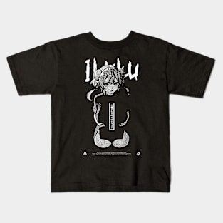 Ilulu Dragon Maid Grunge Kids T-Shirt